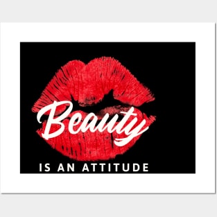 Beauty is an Attitude Posters and Art